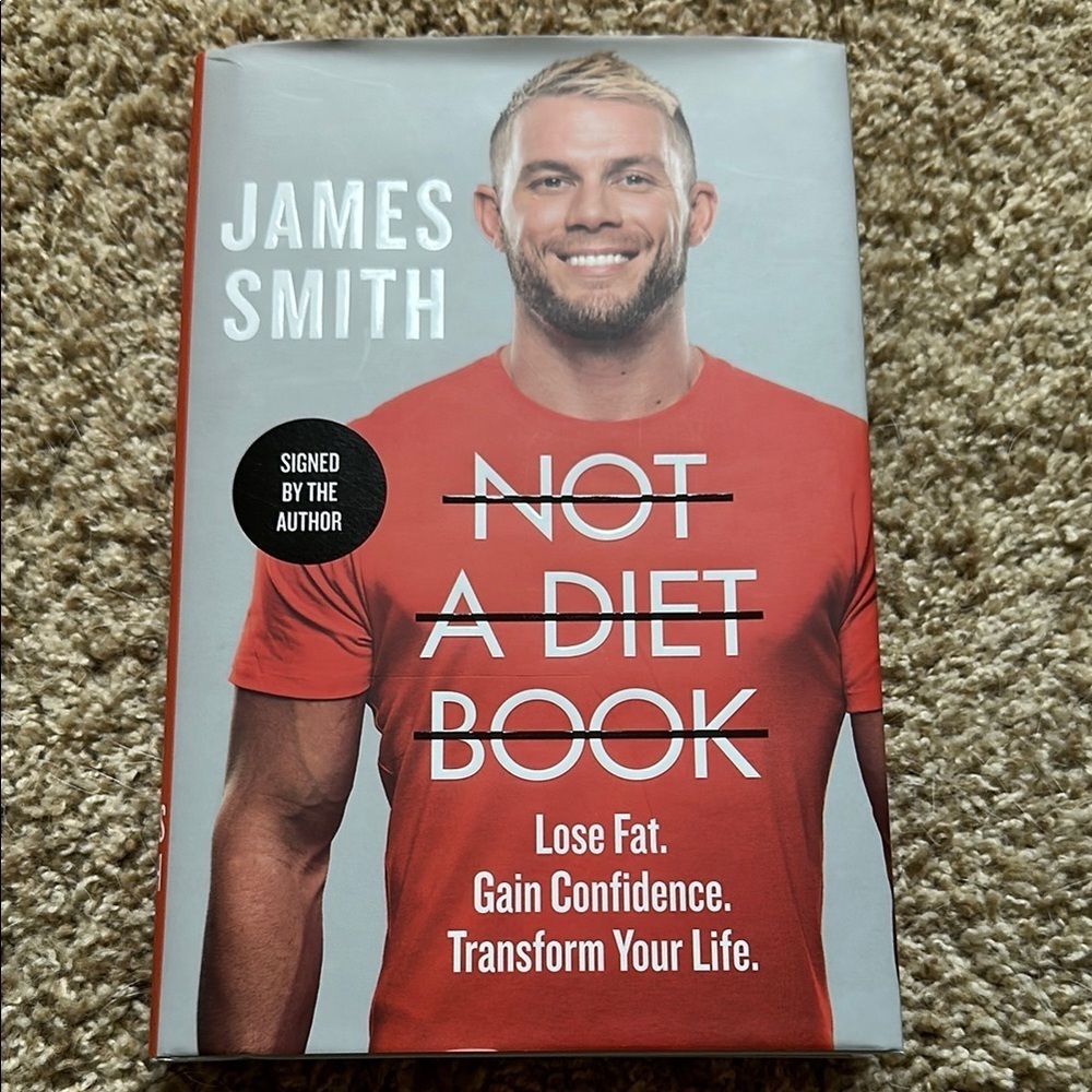 James Smith Not A Diet Book Signed Copy - Picture 1 of 5